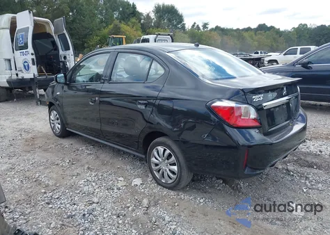 2023 Mitsubishi Mirage G4 Black Edition/Es/Le from USA, damaged, VIN ML32FUFJ1PHF02161